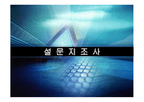 설문지 조사의 이해-1
