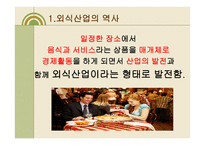 외식산업의 성장과 발전-4