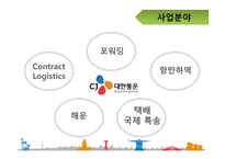 국내 물류기업 조사 대한통운-7