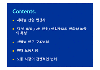 시대별 산업구조 변화에 따른 노동구조의 변화-2