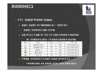 잉글랜드 프리미어리그의 경제학-3