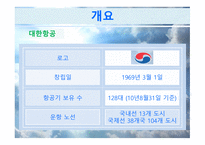 대한항공과 아시아나항공 마케팅 비교분석 보고서-3