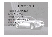 소나타 조사보고서-2