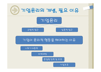 기업윤리의 개념 필요 이유-4