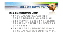 기술 개론 거시 조직론-17