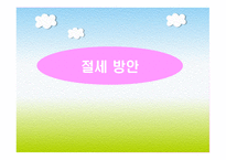절세 방안 보고서-1