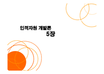 인적자원 개발론 조직개발-1