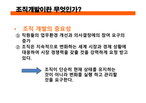 인적자원 개발론 조직개발-3