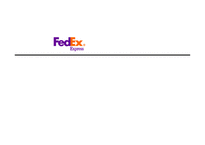FedEx 기업분석 레포트-1