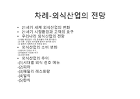외식산업 실무론 외식산업의 전망-2