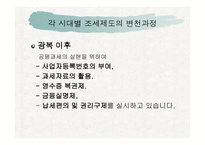 우리나라세금의 역사와 국제조세 비교-7