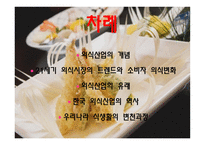 한국의 외식산업 형황-2