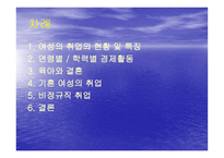 여성의 취업문제-2
