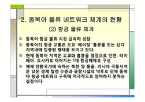 국제운송론 동북아 물류중심국가를 향한 경쟁-8