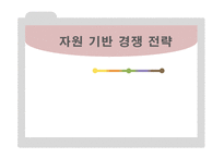 자원기반 경쟁전략보고서-2