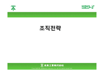 조직 전략 레포트-1