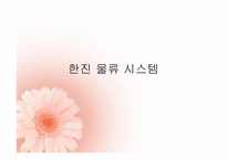 한진 물류시스템 물류관리론-1