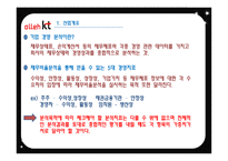 KT의 기업경영분석-2