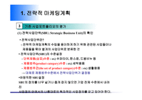 전략적 마케팅 계획-8