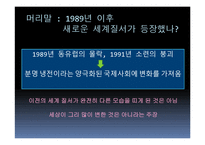 국제관계의 역사 1989년 이후-2