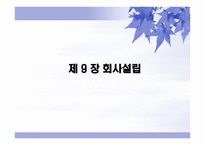 회사 설립 레포트-2