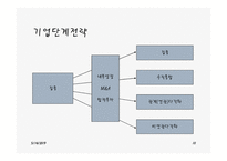 기업 단계 전략과 리스트럭처링-10