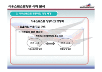 Southwest airline 사우스웨스트 물류관리론-12