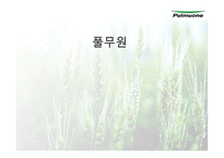풀무원 기업 성공사례-1