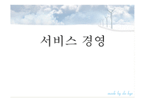 서비스 경영보고서-1