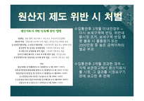 원산지제도 레포트-15