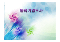 FEDEX회사 소개 물류관리론-1