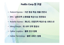 FEDEX회사 소개 물류관리론-4