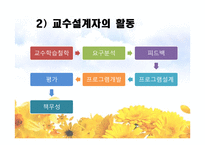 인적자원 개발론 학습촉진 자교수 설계자 수행 공학자-16