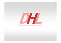 DHL 기업분석 레포트-1