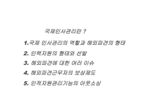국제인사관리 레포트-2