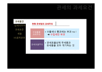 관세의 과세요건-4