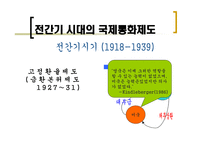 1차 세계대전~2차 세계대전까지 국제통화제도의 흐름-10