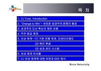 CJ성과보상 보고서-2