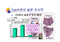 예스 Yes속옷의 광고기획서-3