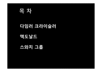 다임러 맥도널드 스와치 분석-1