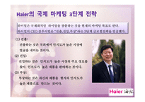 Haier의 국제 마케팅-5