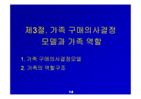 가족과 소비자 행동요약-14
