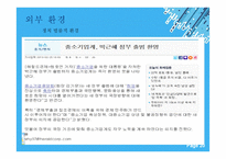 기업의 내외부에 존재하면서 기업활동에 직간접적으로 영향을 미치는 여건이나 상황-20