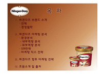하겐다즈 마케팅 전략-2