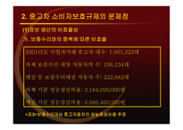 정부 규제분석 중고자동차 소비자보호 규제의 개선방안-10