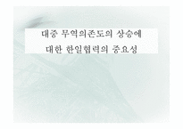 대중 무역의존도 상승의 한일 협력 중요성-1