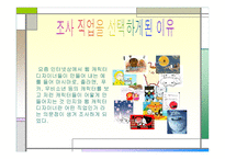 웹 캐릭터 디자이너 직업탐방 조사서 중학생 국어 수행평가-3
