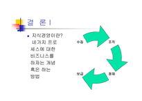 지식경영의 척도-10