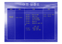 여행사 실무론 라이프 여행사 계획서 강원도 여행-9