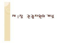 제1장 관광자원의 개념-1